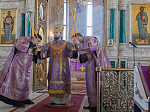 В Неделю Торжества Православия Преосвященнейший епископ Дионисий совершил Литургию в Ильинском кафедральном соборе