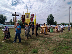 В храме иконы Божией Матери «Казанская» села Новотолучеево торжественным богослужением отметили престольный праздник
