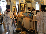 В Острогожске соборным богослужением духовенства благочиния почтили память подвижника благочестия старца Иоанна, в иночестве Лаврентия