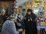 Правящий Архиерей совершил Божественную литургию в храме в честь иконы Божией Матери «Спорительница хлебов» села Галиевка Богучарского района