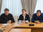 Секретарь Россошанского епархиального управления иерей Иаков Калинин принял участие в совещании по итогам проведения общегородского крестного хода