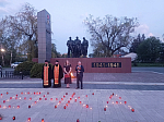В поселке Каменка прошла Всероссийская акция «Свеча памяти»