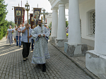 В праздник Преображения Господня Правящий Архиерей совершил Божественную литургию в храме Преображения Господня города Острогожска