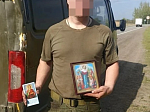 Благочинный благословил волонтеров из Калачеевского района перед отправкой гуманитарного груза в зону проведения специальной военной операции