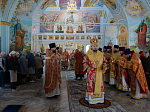 Епископ Россошанский и Острогожский Дионисий совершил Божественную литургию в храме Успения Пресвятой Богородицы г. Калач