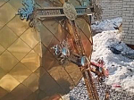 Освящение креста для обновленного купола Вознесенского храма