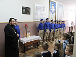 В МКОУ Красноселовкой СОШ Петропавловского района состоялось открытие мемориальной доски погибшему участнику СВО