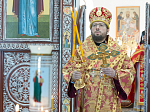 Преосвященнейший епископ Дионисий совершил Божественную литургию в Белогорском мужском монастыре