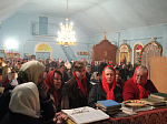 Пасхальное богослужение в Георгиевском храме с. Терновое