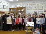 Художественную школу Острогожска посетили представители иконописного отделения Воронежской семинарии
