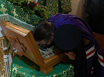 Преосвященнейший Дионисий в день памяти преподобного Серафима Саровского возглавил Божественную литургию в Костомаровском Спасском монастыре