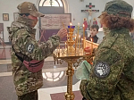 В храме Всемилостивого Спаса города Россошь за богослужением молились участники специальной военной операции
