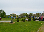 Совершен чин освящения памятника воинам, погибшим в годы Великой Отечественной войны в поселке Шкурлат