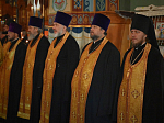 Духовенство Россошанской епархии приняло участие в торжественном богослужении накануне дня памяти святителя Антония Воронежского