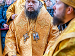 Епископ Россошанский и Острогожский Дионисий в числе сонма Архипастырей совершил Божественную литургию в Благовещенском кафедральном соборе г. Воронежа