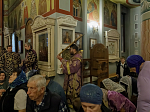 В канун праздника Воздвижения Креста Господня Преосвященнейший епископ Дионисий совершил всенощное бдение в Ильинском кафедральном соборе города Россоши