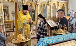 В селе Покровка Острогожского района совершен молебен на начало нового учебного года
