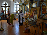 В Казанском храме поселка Каменка встретили чудотворную икону Божией Матери «Оршанская»