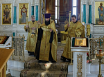 В канун дня памяти святого равноапостольного князя Владимира в Ильинском кафедральном соборе Россоши совершено всенощное бдение