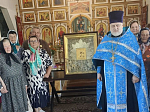 Святыня Самарской митрополии: икона Божией Матери «Избавительница от бед» (Ташлинская) посетила приходы Репьевского района