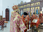 Преосвященнейший епископ Дионисий совершил Божественную литургию в Белогорском мужском монастыре