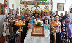 В храме Преображения Господня села Подгорное состоялась встреча, посвященная Дню славянской письменности и культуры