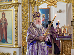 Правящий Архиерей возглавил богослужение в Спасо-Преображенском Толшевском женском монастыре