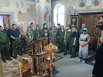 Поисковики посетили храм святителя Николая Чудотворца села Коротояк Острогожского района