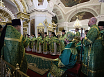 Епископ Россошанский и Острогожский Дионисий принял участие в торжественном богослужении в обители князя Даниила Московского