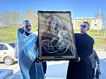 Прихожане сел Новая и Старая Калитва помолились перед иконой Божией Матери «Оршанская»