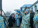 Епископ Дионисий совершил Божественную литургию в Свято-Введенском храме поселка городского типа Ольховатка