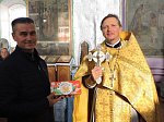 В Спасском храме села Ближняя Полубянка Острогожского района поздравили прихожан с Днем отца