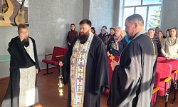 Панихида в память жертв политических репрессий в Каменке