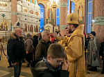 В канун Недели о блудном сыне Преосвященнейший Дионисий совершил всенощное бдение в Ильинском кафедральном соборе
