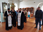 В Казанском храме Каменки совершен акафист перед чудотворным образом Божией Матери «Спорительница хлебов»