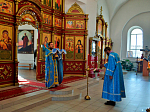 Божественная литургия в храме Покрова Божией Матери сл. Шапошниковка