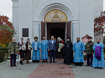 Правящий Архиерей совершил Божественную литургию в храме Покрова Пресвятой Богородицы села Осиковка Кантемировского района