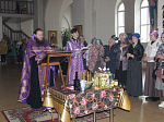 В Великую Среду в Свято-Митрофановском храме прошло соборование духовенства и мирян
