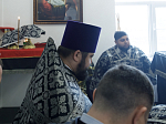 Глава Россошанской епархии совершил Литургию Преждеосвященных Даров в храме Вознесения Господня села Большая Казинка Павловского благочиния
