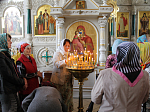 Богослужения в кафедральном соборе Россошанской епархии в день празднования Вознесения Господня