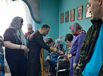 В праздник Благовещения священник посетил Кантемировский центр реабилитации и социализации в селе Писаревка
