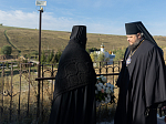 Преосвященнейший Сергий, епископ Борисоглебский и Бутурлиновский совершил Божественную литургию в Костомаровском Спасском женском монастыре