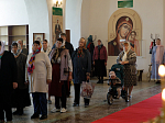 Преосвященнейший епископ Дионисий совершил Божественную литургию в Георгиевском храме села Манино Калачеевского района