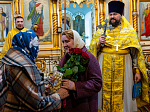 Протоиерей Евгений Бей совершил прощальную литургию в храме Вознесения Господня города Калач