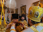 Глава Россошанской епархии 28 июля, в день памяти святого равноапостольного князя Владимира, посетил Белогорский Воскресенский монастырь