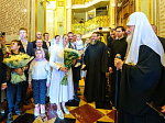 Епископ Россошанский и Острогожский Дионисий сослужил Предстоятелю Русской Православной Церкви в Храме Христа Спасителя в Москве