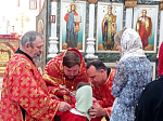 Соборное богослужение в главном храме Павловского благочиния