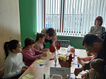 В Лазареву субботу в Духовно-просветительском центре г. Россоши состоялись мастер-классы «Пасхальный сувенир»