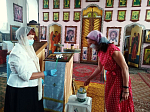 На приходах Верхнемамонского благочиния продолжается благотворительная акция «Белый цветок»