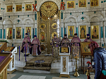 В четверг Страстной седмицы Архипастырь совершил Литургию в Свято-Ильинском кафедральном соборе города Россоши
